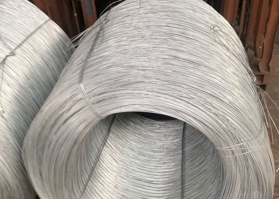 Sıcak Daldırma Galvanizli Galvanizli Cilt Tel, Hafif Çelik Tel 25 Kg Bobin