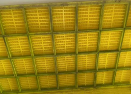 300x1200mm Polyurethane PU Modüler Ekran Paneli Yüksek Ayrım Verimliliği