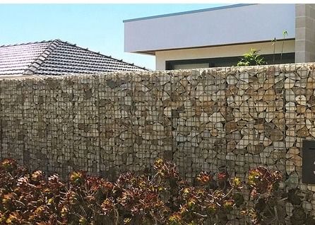 Kapaklı Galvanizli Tel İstinat Duvarlı Kaynaklı Gabion Sepetleri
