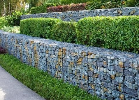 Kapaklı Galvanizli Tel İstinat Duvarlı Kaynaklı Gabion Sepetleri