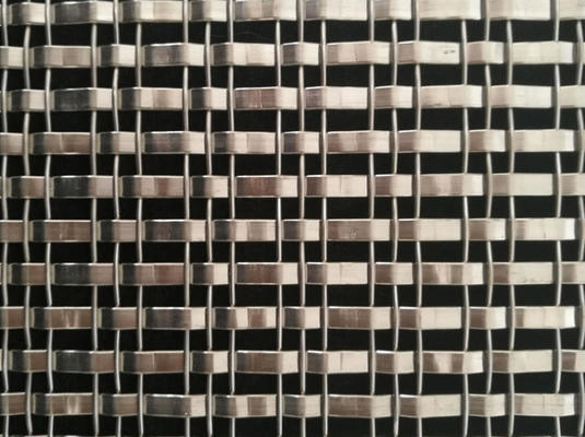 Antique Brass Flat Decorative Rigid Metal Mesh