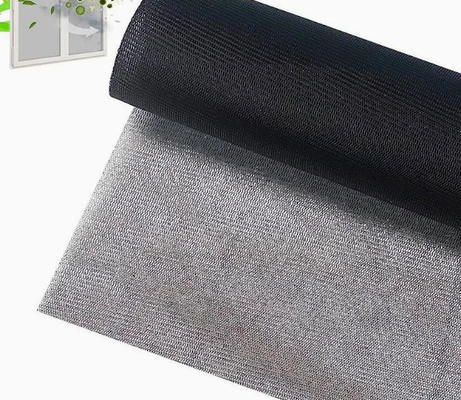 Black Coated Stainless Steel Security Mesh Screen Door Window Screens Mosquito Net