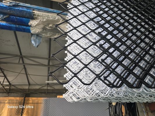 Ağır Hizmet Tipi Elmas Genişletilmiş Metal Hasır Dekoratif Alüminyum Sprey Boya 4 X 8