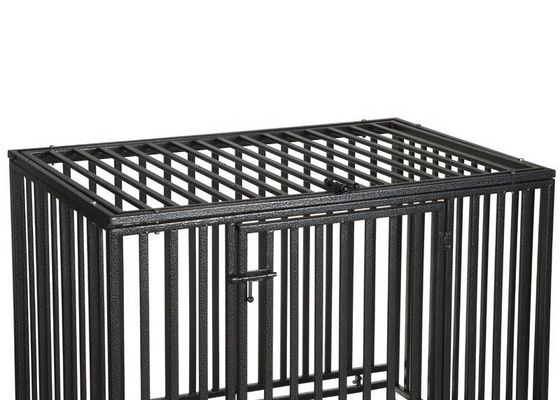 Çıkarılabilir Tepsili Metal Katlanır Katlanabilir Pet Köpek Evi