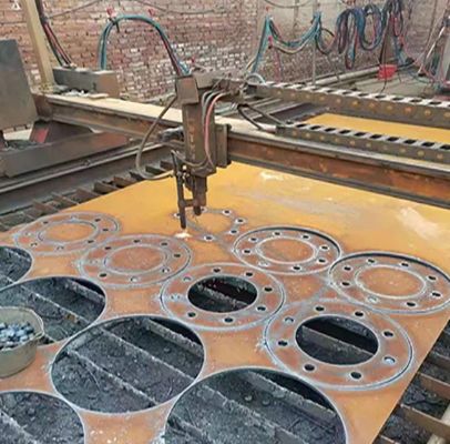 SS400 Delikli Karbon Çelik Sac Eleme Plakası