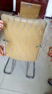 Elden dokunan paslanmaz çelik hayvanat bahçesi hayvan çitleri esnek SGS sertifikalı