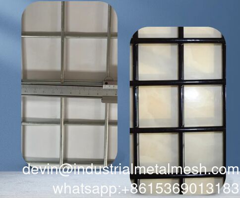 Özel uygulamalar için özelleştirilebilir lazer kesimi kaynaklı çelik tel örgü panelleri