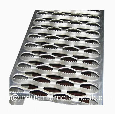 Walkway Platform Anti-Slip Safety Plank Grating/Perforated Stainless Steel Stairs Grip Strut