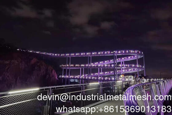 Ss 304 316 Hayvanat Bahçesi Tel Örgüsü Paslanmaz Çelik Tel Halat Kuş Kafesi Örgüsü Kuş Koruması İçin