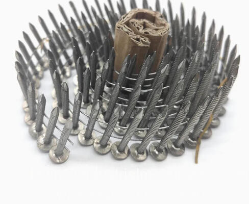 2-3/8" X .099 Boyalı Sarı Vida/Spiral Palet Bobin Çivileri 9000 ADET