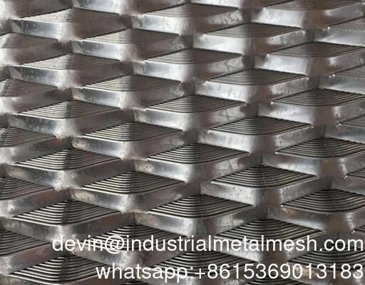 Dış Duvarlar için Genişletilmiş Metal Ağı Özelliklendirin Sıcak Satış Dekoratif Metal Ağı