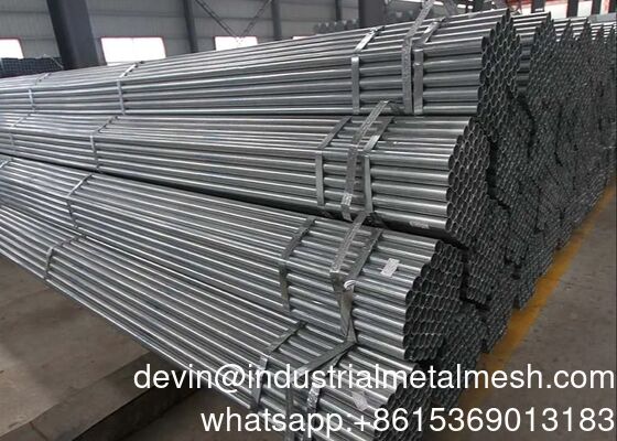 Hot Dipped Galvanized Seamless Welded Steel Pipe Gi Hollow Round Pipe ERW