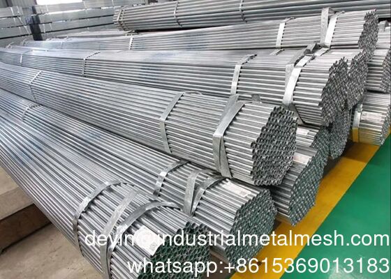 Yüksek Kaliteli Paslanmaz Çelik İnşaat Dekorasyon Malzemesi Fabrikadan Galvanizli Çelik Boru