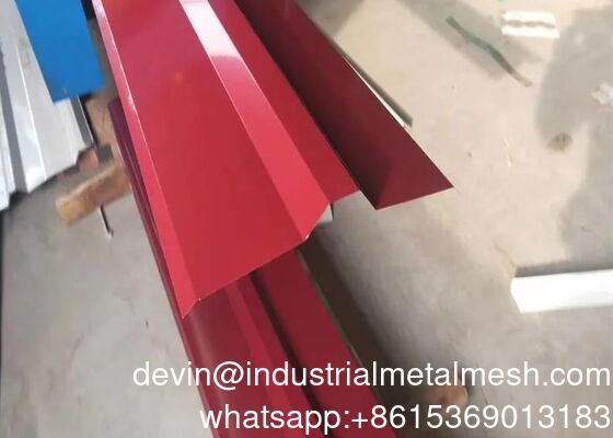 Galvalum Kaplamalı Boyalı Metal Demir Çinko Kaplı Çatı Kiremitleri Oluklu Çelik Çatı Profili Levhası