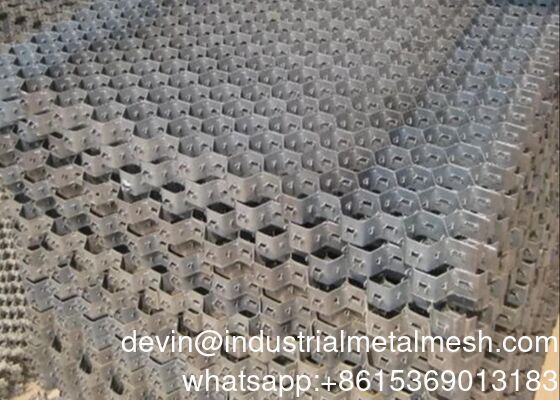 Paslanmaz Çelik 309 Hex-Mesh Refractory Anchor Lance Tabs