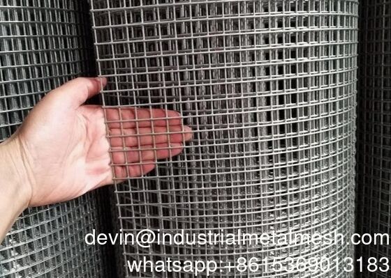 4X4 Square 316 Stainless Steel Welded Mesh Wire Mesh Fence Roll Netting