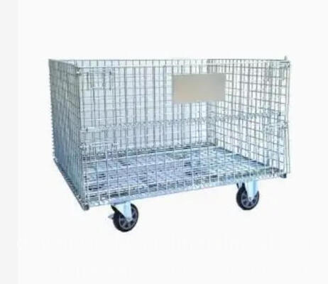 Wire Mesh Containers for Grocery Store Wire Mesh Cage Stillage