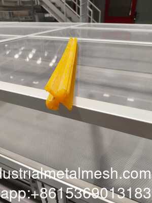 Lastik yüzey WS 85 Modüler ekran titreşimli ekran ekipmanları için kalıplandırılmış