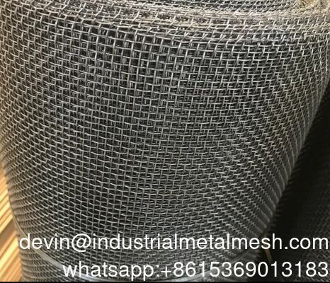 Plain Weave Stainless Steel Wire Mesh 0.02-5.0mm Yumuşak Çelik Tel Ağı/Siyah Demir Tel Kumaş