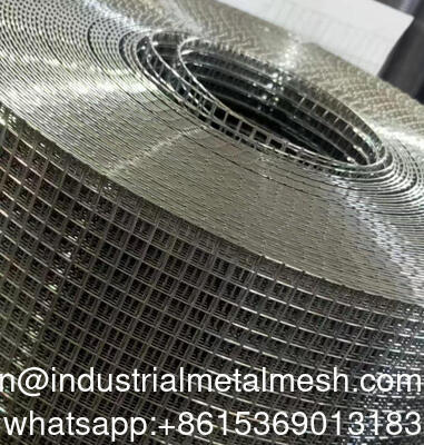 Galvanizli Tel Çit PVC kaplı kare delikli tavuk için kaynaklı tel örgü rulo