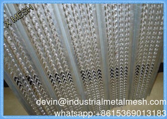 1/8 inç 0.35 mm Galvaniz Yüksek Kiriş Genişletilmiş Metal Çıtalar 610X2440 İnşaat İçin