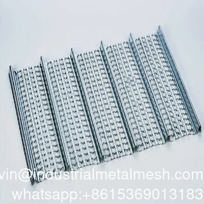 Galvanizli Çelik Genleştirilmiş Metal Rib Lath / İnşaat Donatısı İçin Metal Yüksek Rib Lath