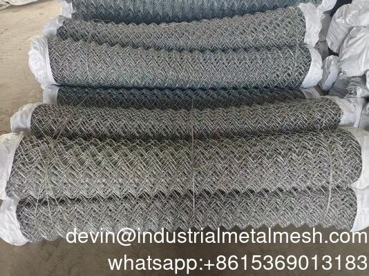 Galvanizli PVC Kaplı Düşük Karbonlu Çelik Tel 60*60mm Zincir Bağ Çit