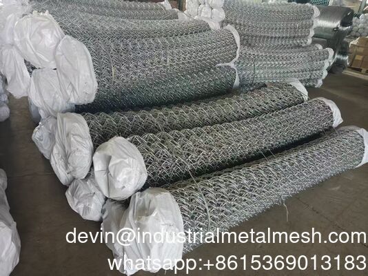 Galvanizli PVC Kaplı Düşük Karbonlu Çelik Tel 60*60mm Zincir Bağ Çit