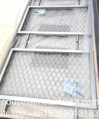 2 MM Çapında 316 Paslanmaz Çelik Halat File Raccoon ve Maymun Koruması İçin
