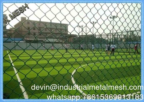 Durable Folded-Handle Stainless Steel Chain Link Fence for Warehouses