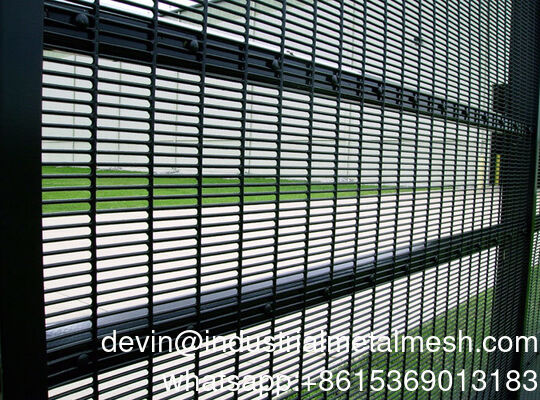 Heavy Duty Zinc-Aluminum Steel Security Fence Frame for Villa & Construction Protection