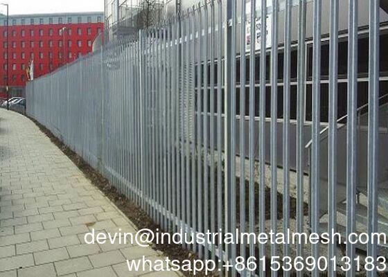 Sıcak DIP galvanizli telekomünikasyon kule istasyonu için Palisade Çit Aksesuarları