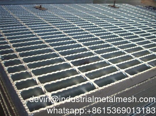 Basit kurulum ile dayanıklı Hot-DIP Galvanizli Çelik ızgara