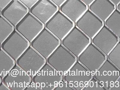 Building Material Facade Cladding Aluminum Expanded Metal Sheet Wire Mesh for Corridor Stair Baffle