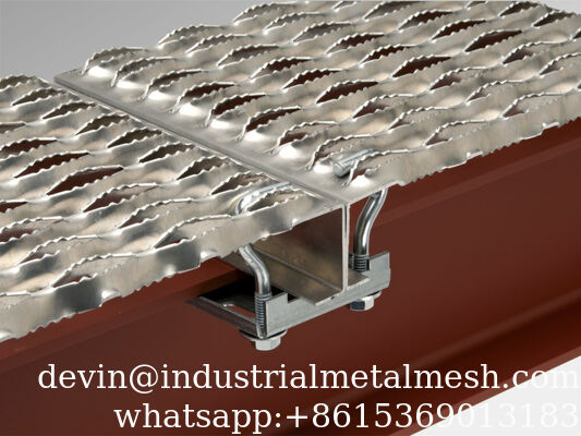 Tec-Sieve Grip Strut Plank//Skid Resistant Plate Walkway/Catwalk Safety Grating