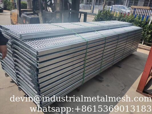 Anti Slide Stainless Steel Safety Grating with Grip Strut