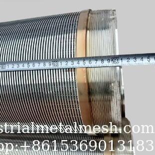S32750 Johnson Wedge Wire Well Screen Pipe Q35