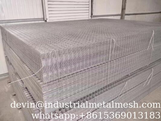 50mm 100mm Galvanized Welded Wire Mesh Panel