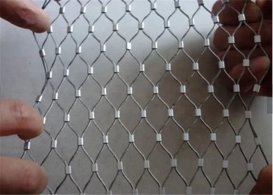 Ss 316 Ferrule Inox Cable Flexible Stainless Steel Wire Rope Mesh