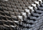 Paslanmaz Çelik Dekoratif Elmas Genişletilmiş Metal Hasır 0.5m Genişlik