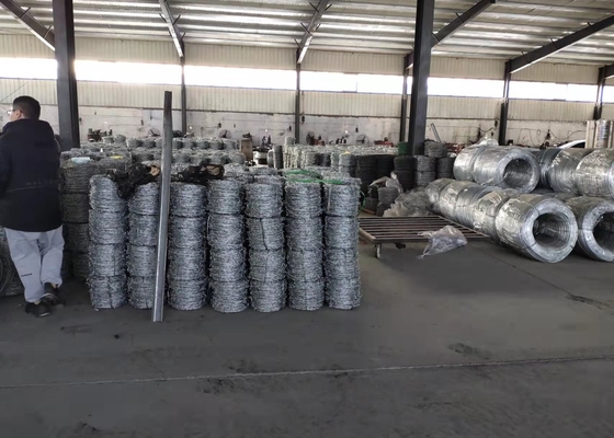 Hafif Çelik Galvanizli Dikenli Tel Çit Tasarımı 1.2mm