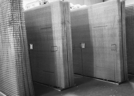 Sıcak Daldırma Galvanizli Kaynaklı Hasır Panel Normal Boyut 2 X 2 İnç