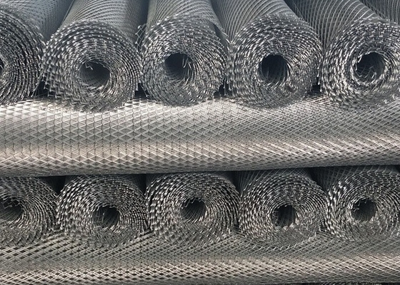 Delik Toz Boyalı Genişletilmiş Metal Hasır Elmas Hasır Şekli