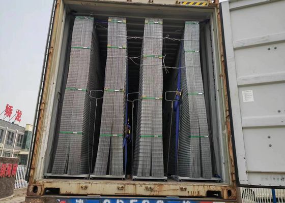 İnşaat için 10 X 10Cm Yüksek Takviyeli Galvanizli Kaynaklı Hasır Levha