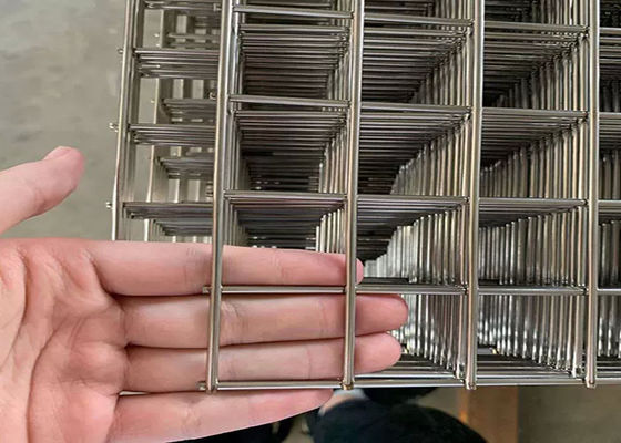 4x4 Galvanizli 6mm Paslanmaz Çelik Kaynaklı Hasır Panel Delikli