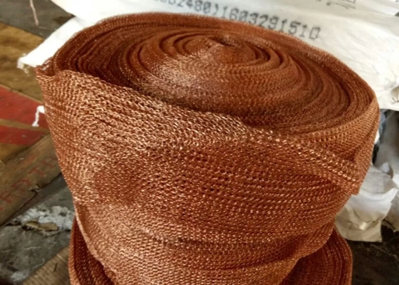 Korozyona Dirençli Filtre Pedi İçin Standart Bakır Örme Hasır