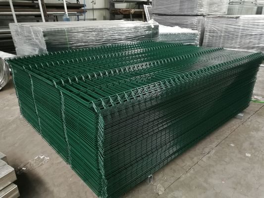Bahçe Güvenlik Çevresi 3d Eğimli Hasır Çit Şeftali Şekli Sonrası