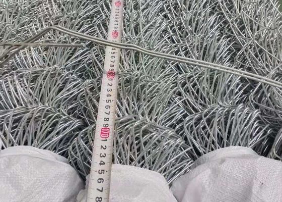 Elmas Delikli 8 Ayar Zincir Bağlantı Çiti Galvanizli Pvc Kaplamalı
