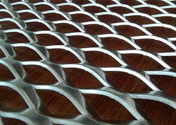 Dekoratif toz kaplama Dış bina cepheleri için genişletilmiş alüminyum ekran duvar kaplama