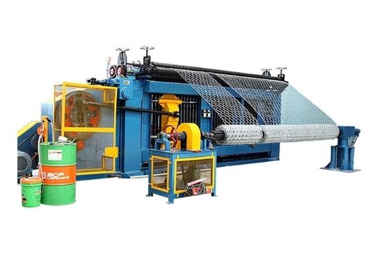 Plc Kontrol Heavy Duty Gabion Box Makine Hexagonal Tel Ağı için